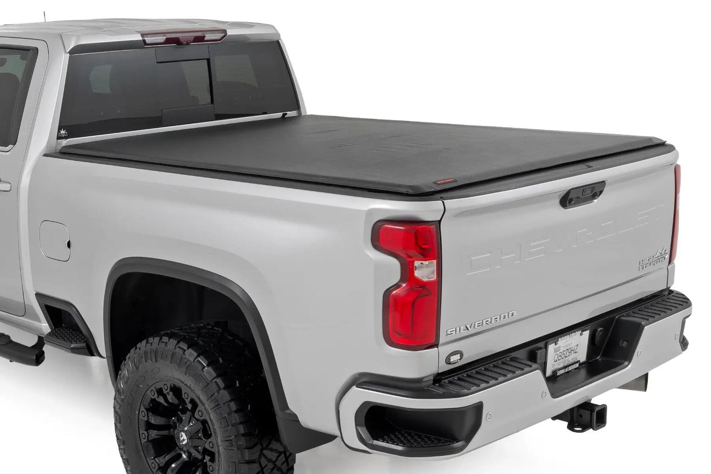 Rough Country Soft Roll Up Bed Cover | 6'9" Bed | Chevy/GMC 2500HD/3500HD (20-26) by Rough Country