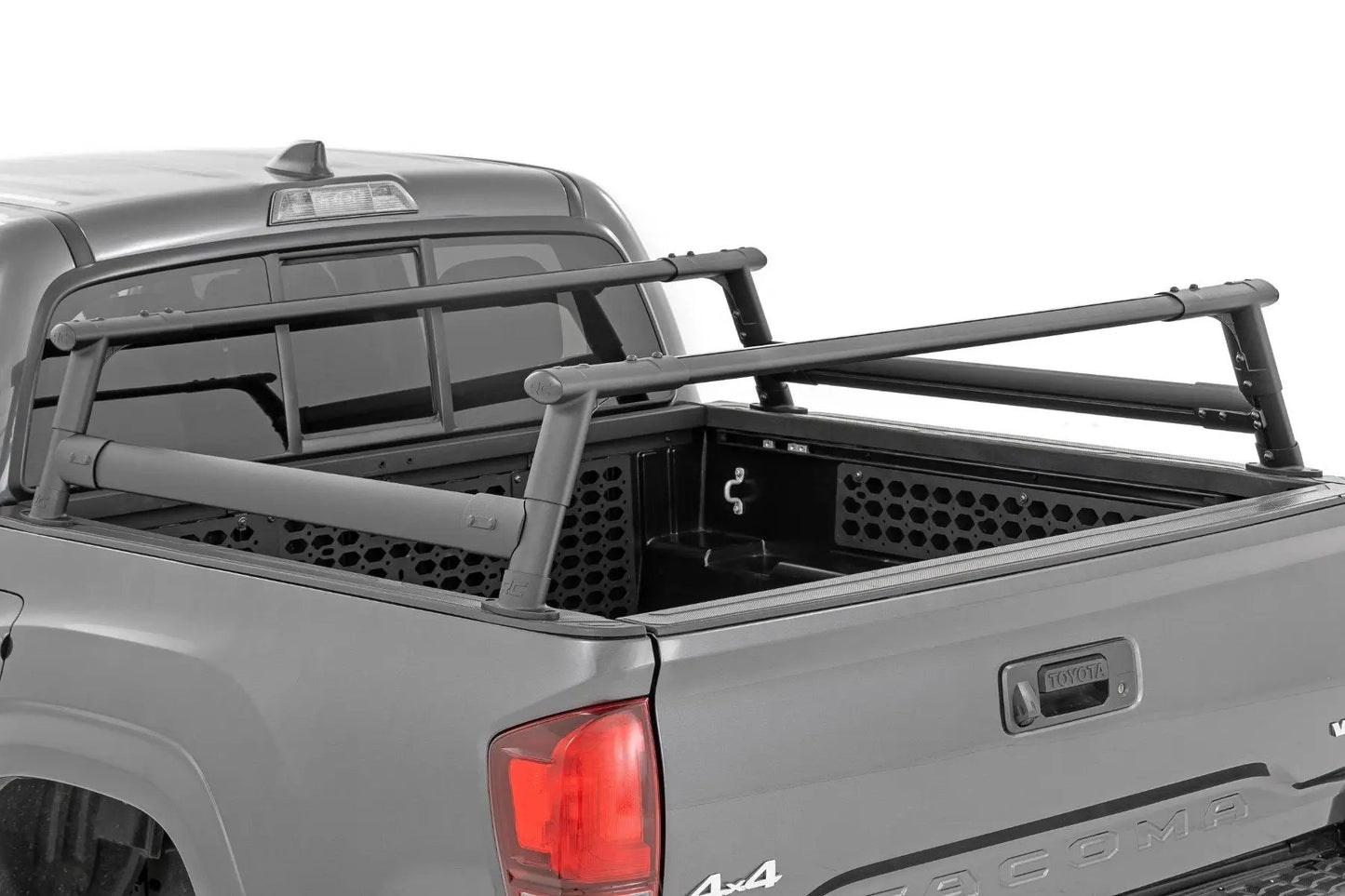 Rough Country Bed Rack | Half Rack | Aluminum | Toyota Tacoma 2WD/4WD (2005-2023) by Rough Country
