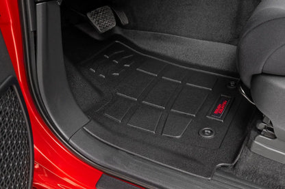 Rough Country Sure-Fit Floor Mats | Front & Rear | TRD PRO | Double Cab | Toyota Tacoma (24-26) by Rough Country