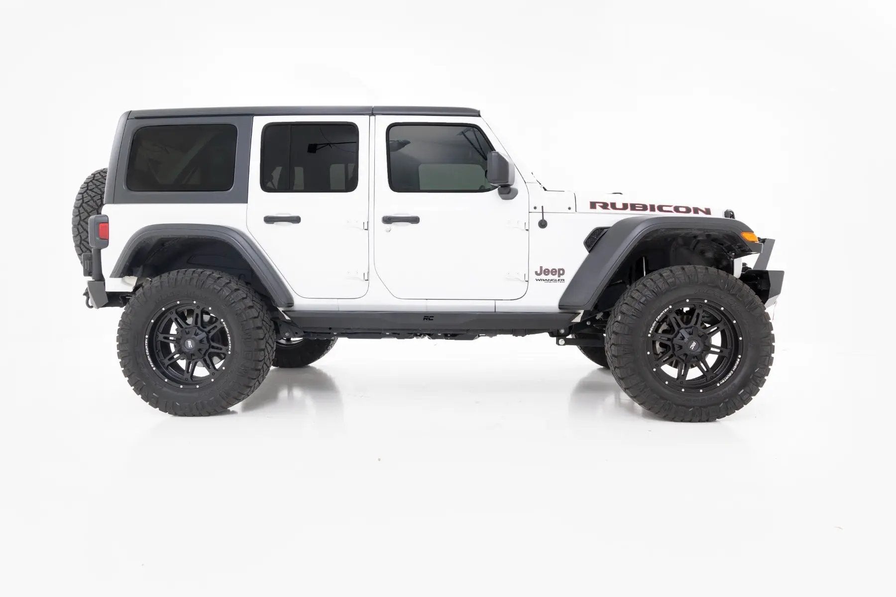 Rough Country 3.5 Inch Lift Kit | C/A Drop | FR D/S | M1R | Jeep Wrangler Unlimited (24-26) by Rough Country