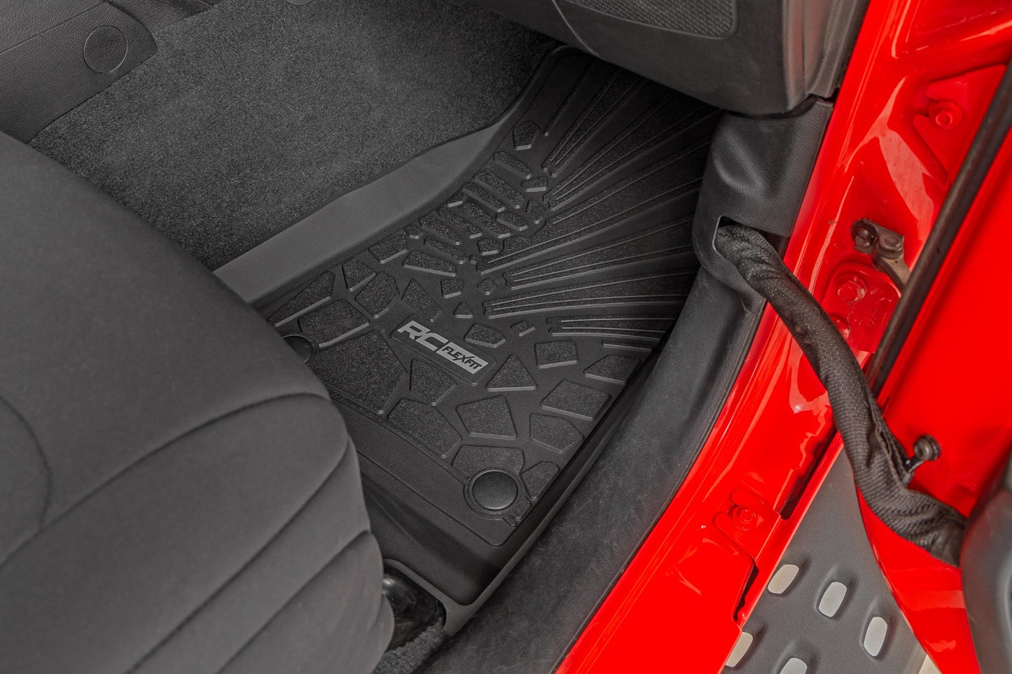 Коврики Flex-Fit | Передние и задние | Задние с фиксаторами | Jeep Gladiator JT 4WD (20-25)