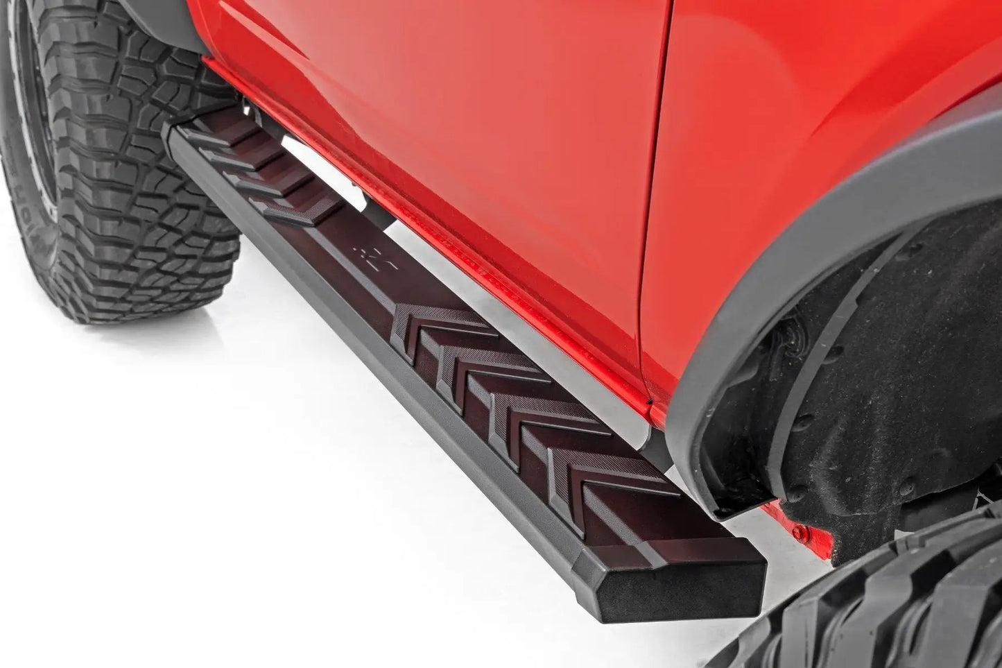 Rough Country BA2 Running Boards | Side Step Bars | 2-Door | Ford Bronco (2 Door) (21-25) by Rough Country