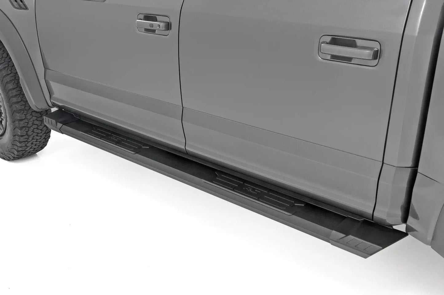 Rough Country HD2 Aluminum Running Boards | Crew Cab | Ford F-150/Lightning/F-250/F-350/Raptor (15-26) by Rough Country