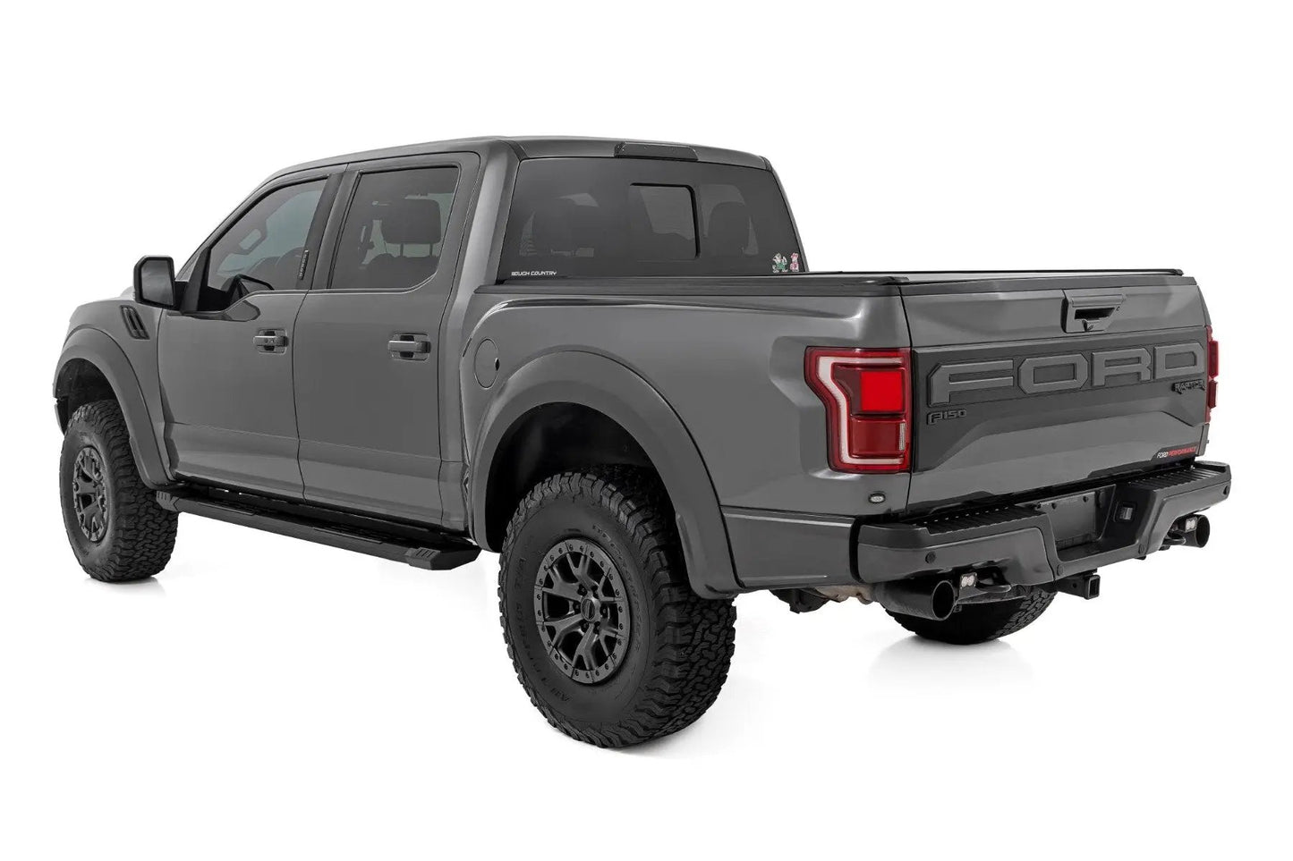 Rough Country HD2 Aluminum Running Boards | Crew Cab | Ford F-150/Lightning/F-250/F-350/Raptor (15-26) by Rough Country