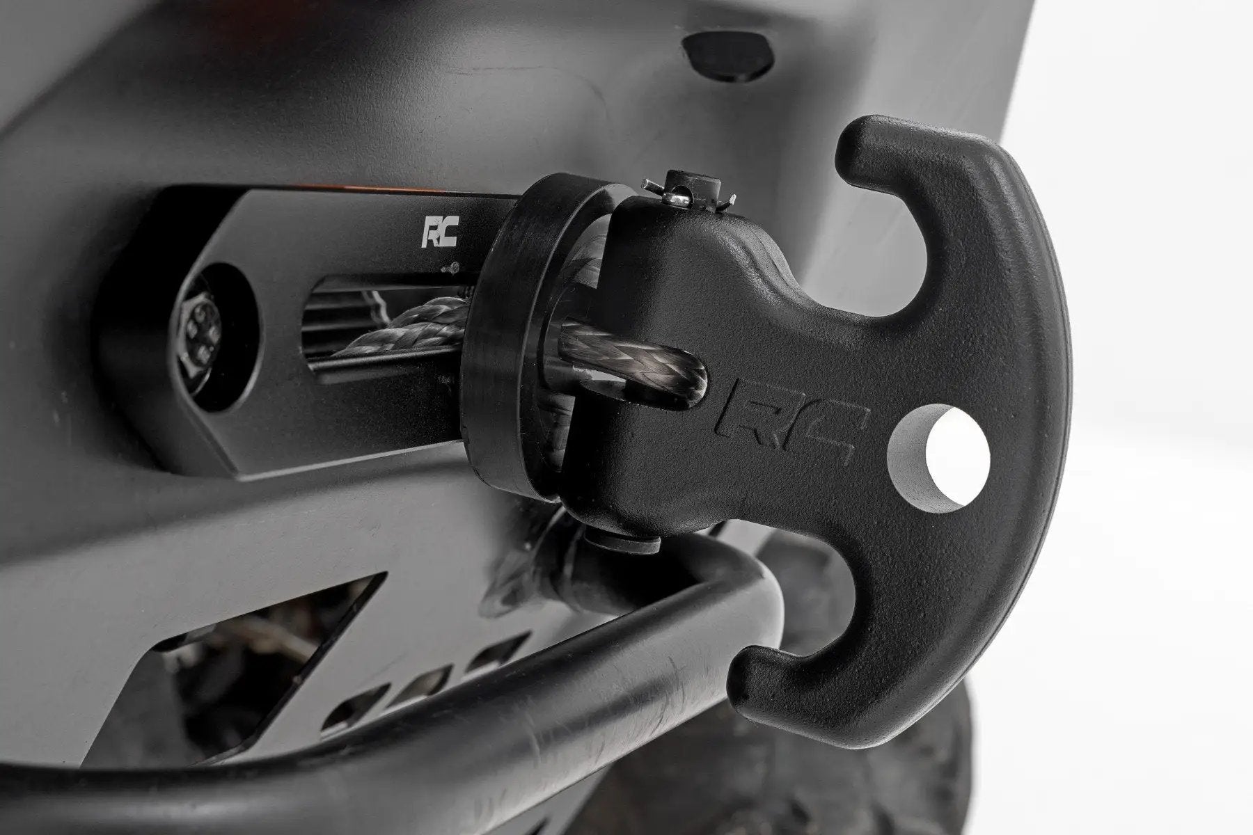 Rough Country Multi-Function Winch Cleat | Black by Rough Country
