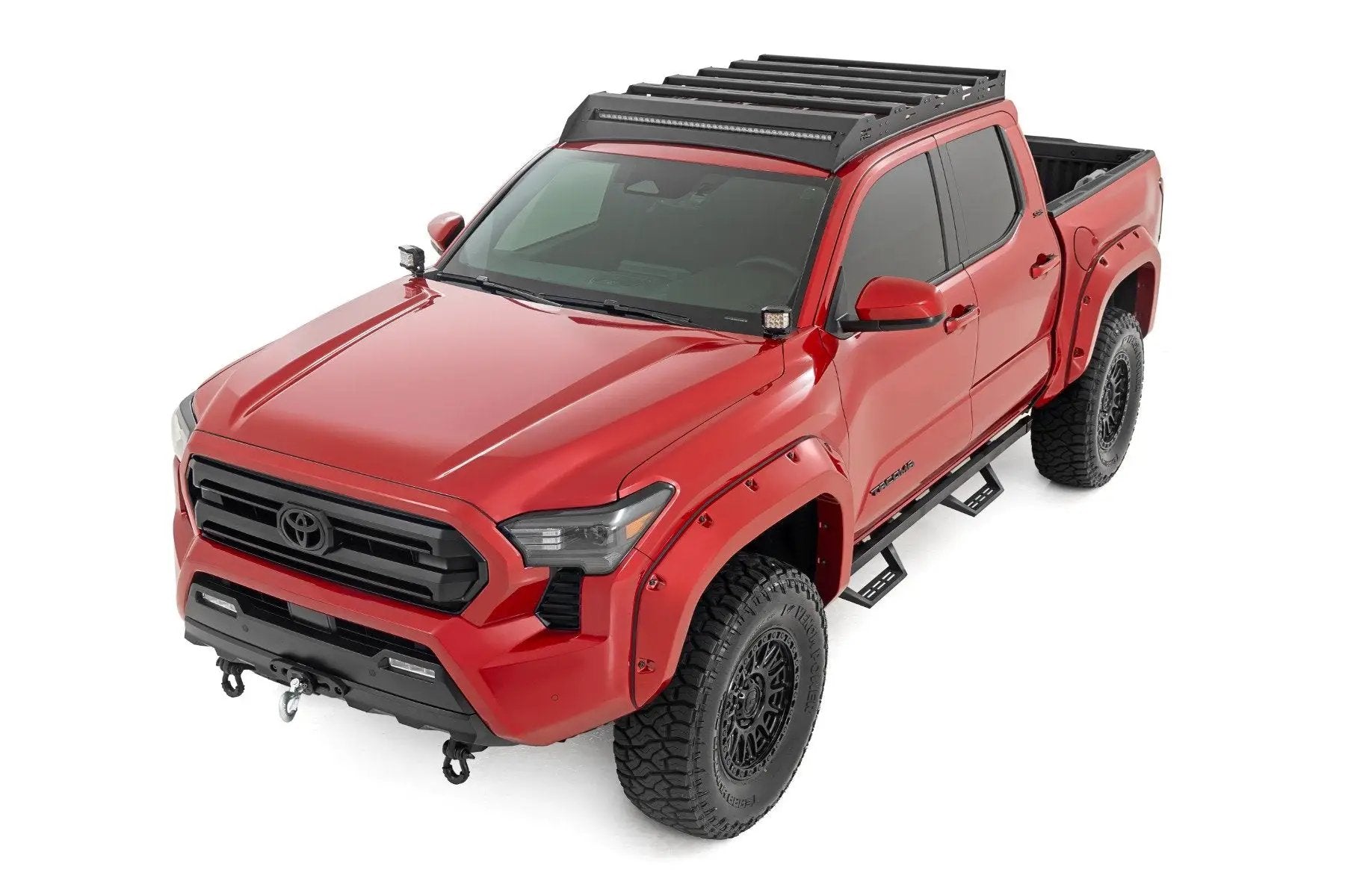Rough Country Roof Rack | 40" Black LED | Toyota Tacoma 2WD/4WD (2024-2026) by Rough Country