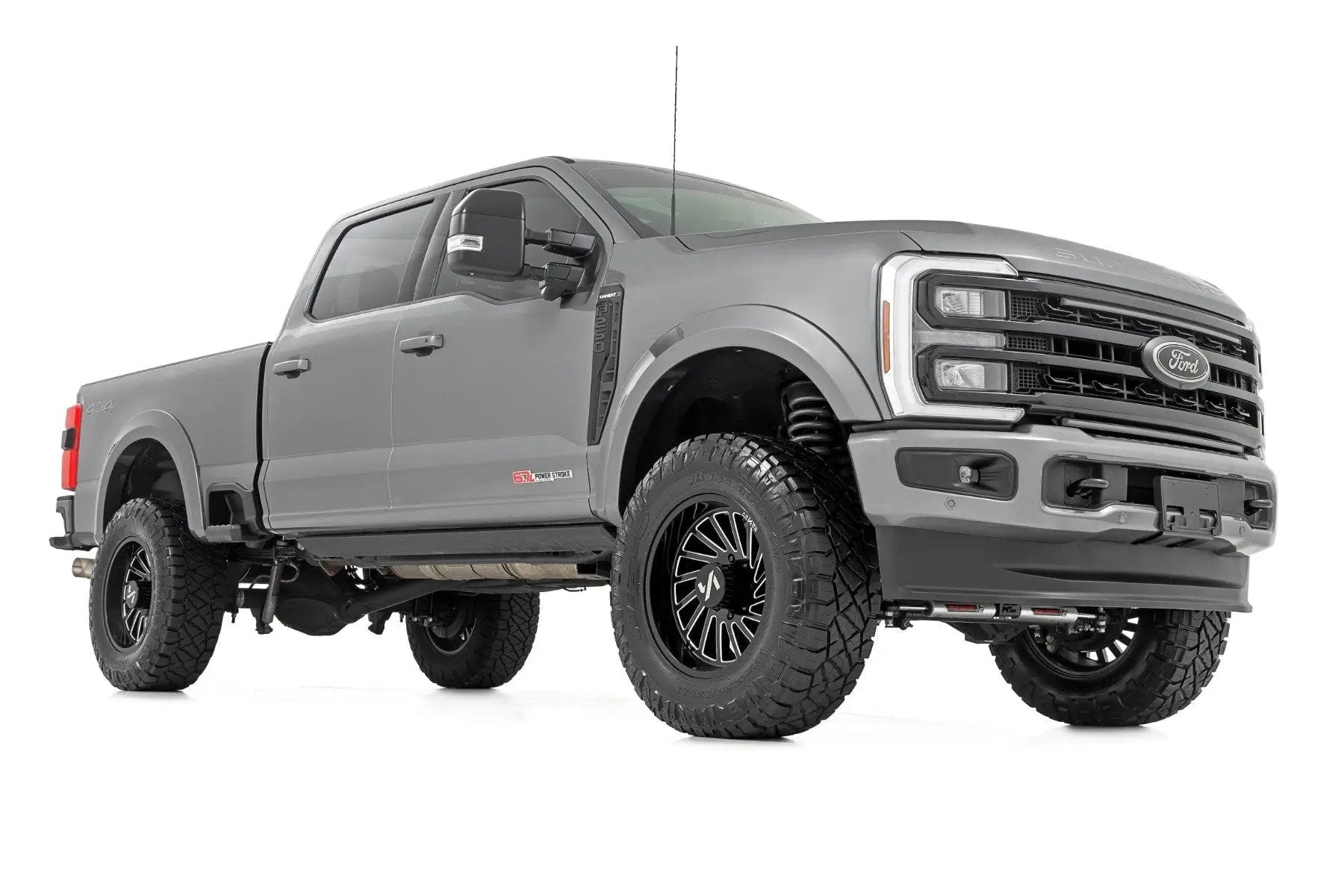 Rough Country Sport Fender Flares | M7 Carbonized Gray | Ford F-250/F-350 Super Duty (23-26) by Rough Country