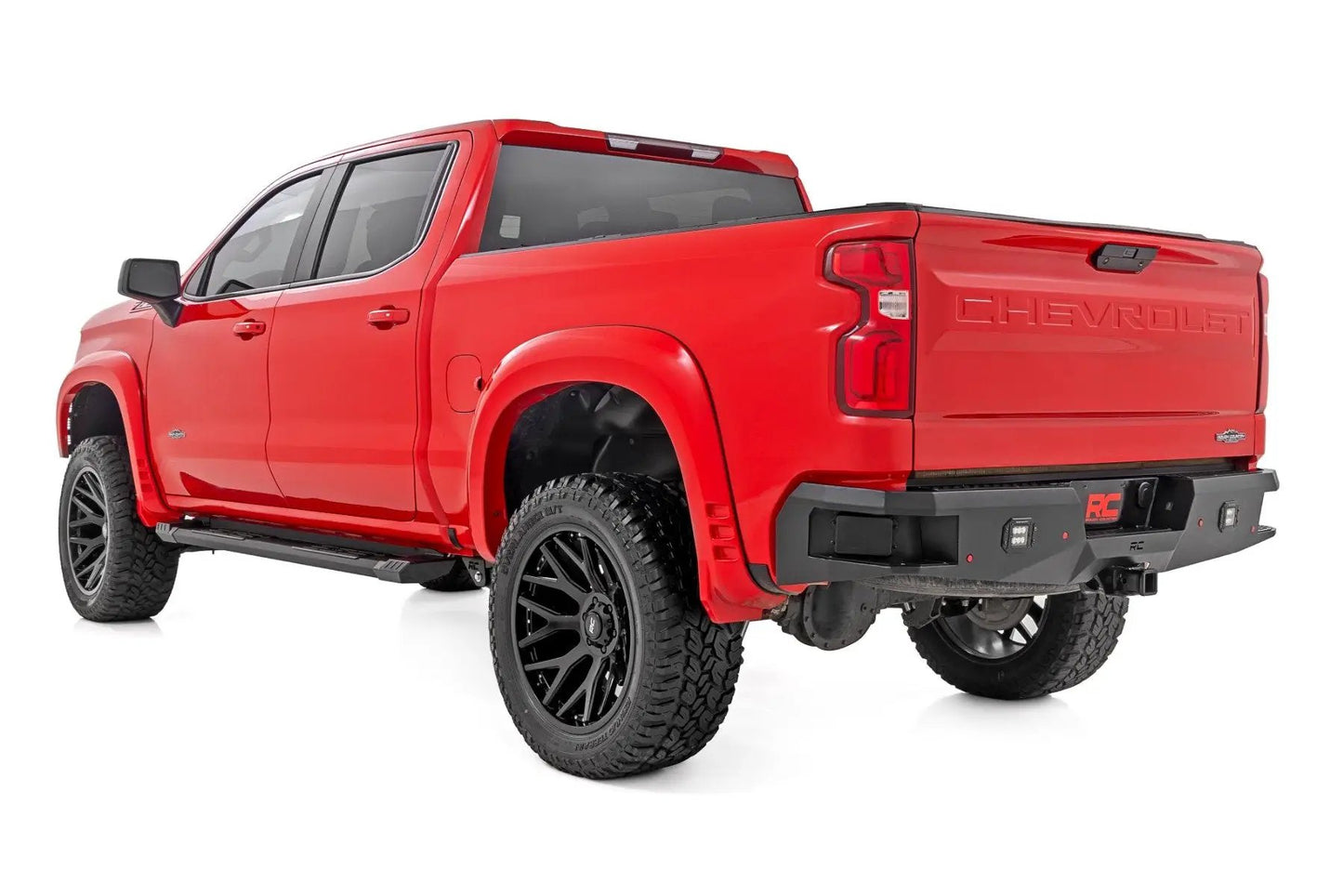 Rough Country HD2 Aluminum Running Boards | Crew Cab | Chevy/GMC 1500/2500HD/3500HD (19-26) by Rough Country