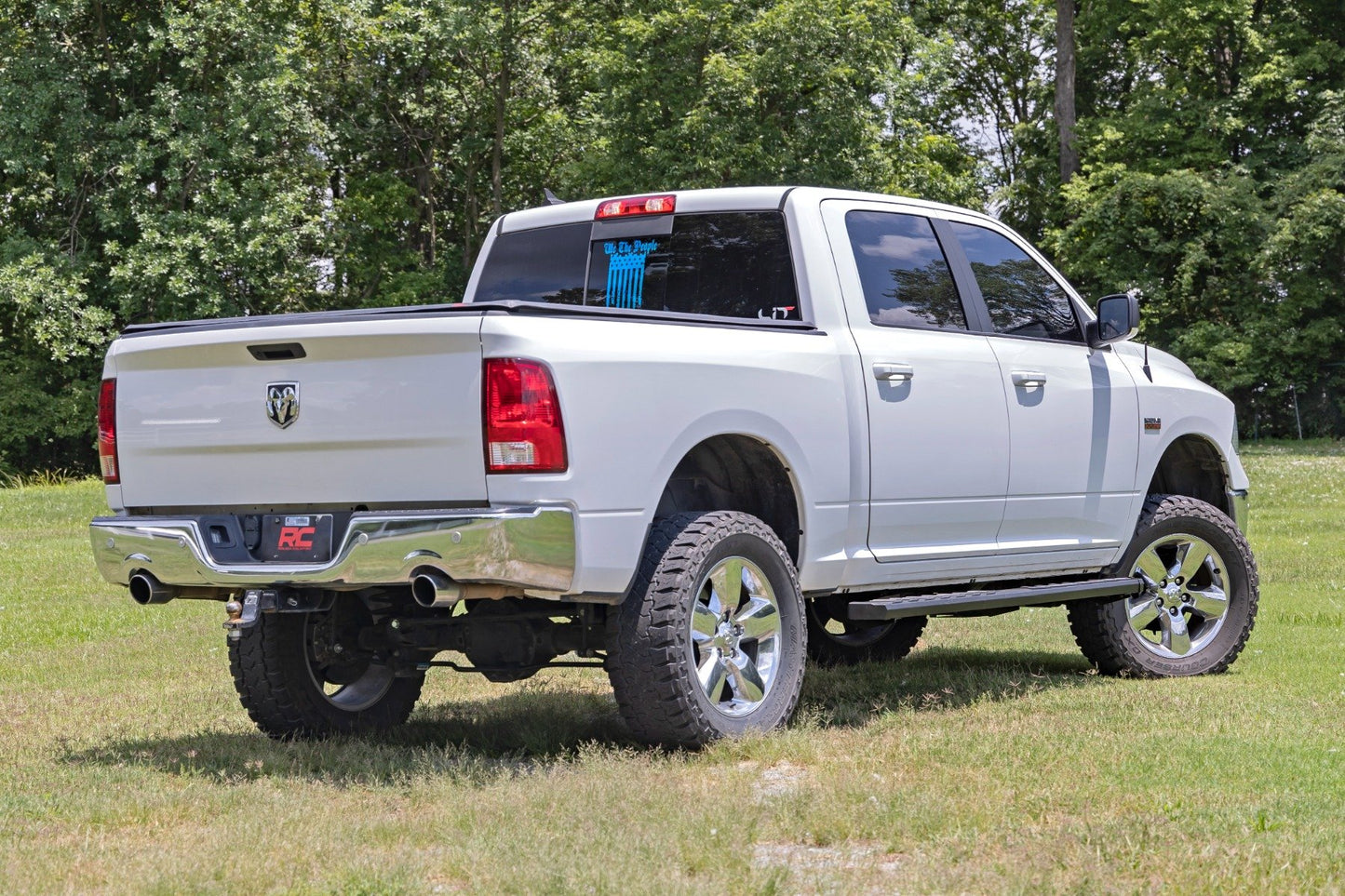 Rough Country BA2 Running Board | Side Step Bars | Ram 1500/2500/3500 2WD/4WD (2010-2025 & Classic)