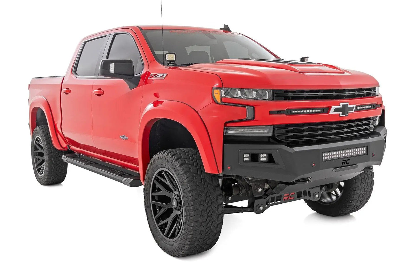 Rough Country HD2 Aluminum Running Boards | Crew Cab | Chevy/GMC 1500/2500HD/3500HD (19-26) by Rough Country