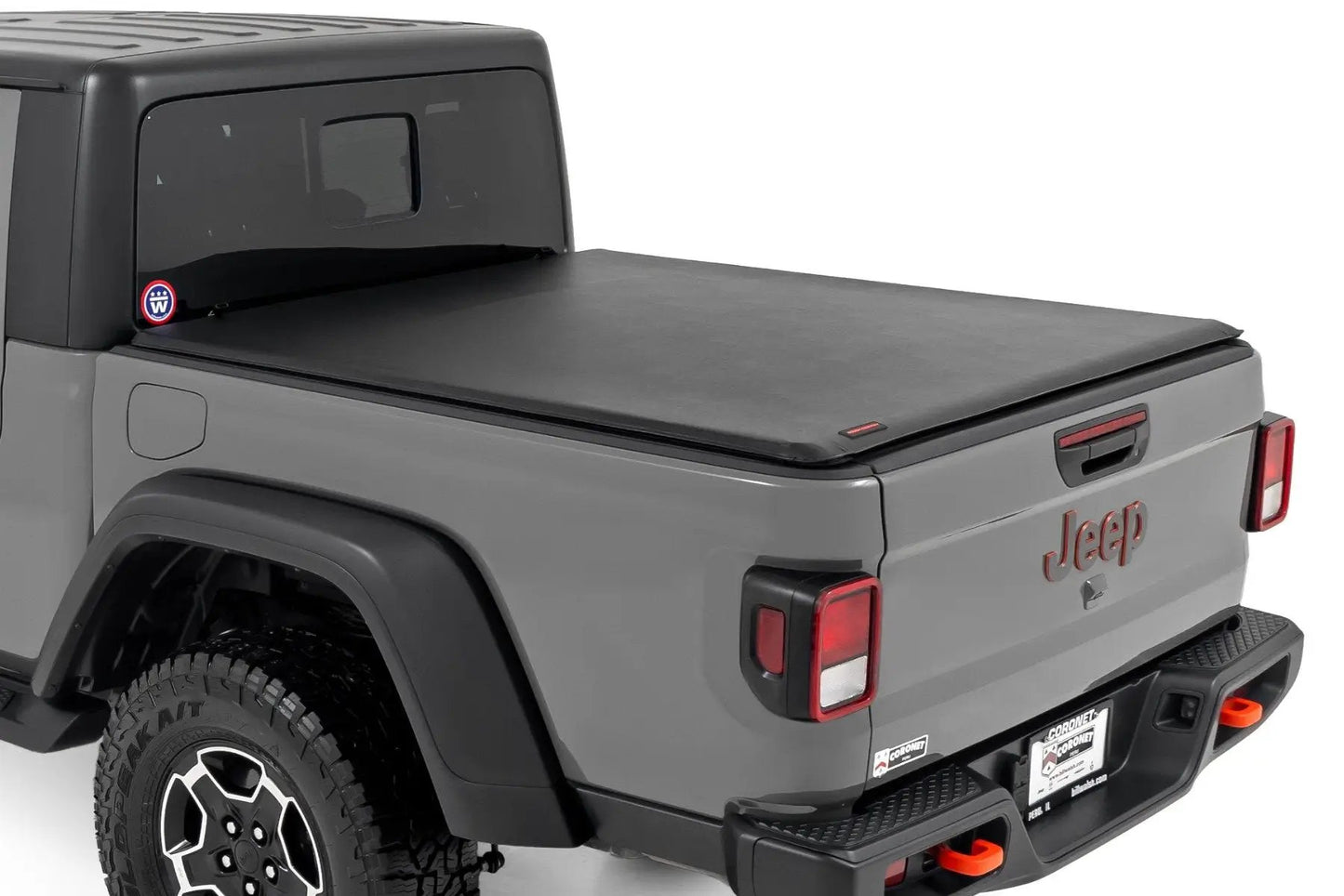 Rough Country Soft Roll Up Bed Cover | 5 Bed | Jeep Gladiator JT 4WD (2020-2025) by Rough Country
