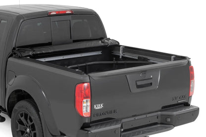 Rough Country Soft Roll Up Bed Cover | 5' Bed | Nissan Frontier 2WD/4WD (2005-2021) by Rough Country