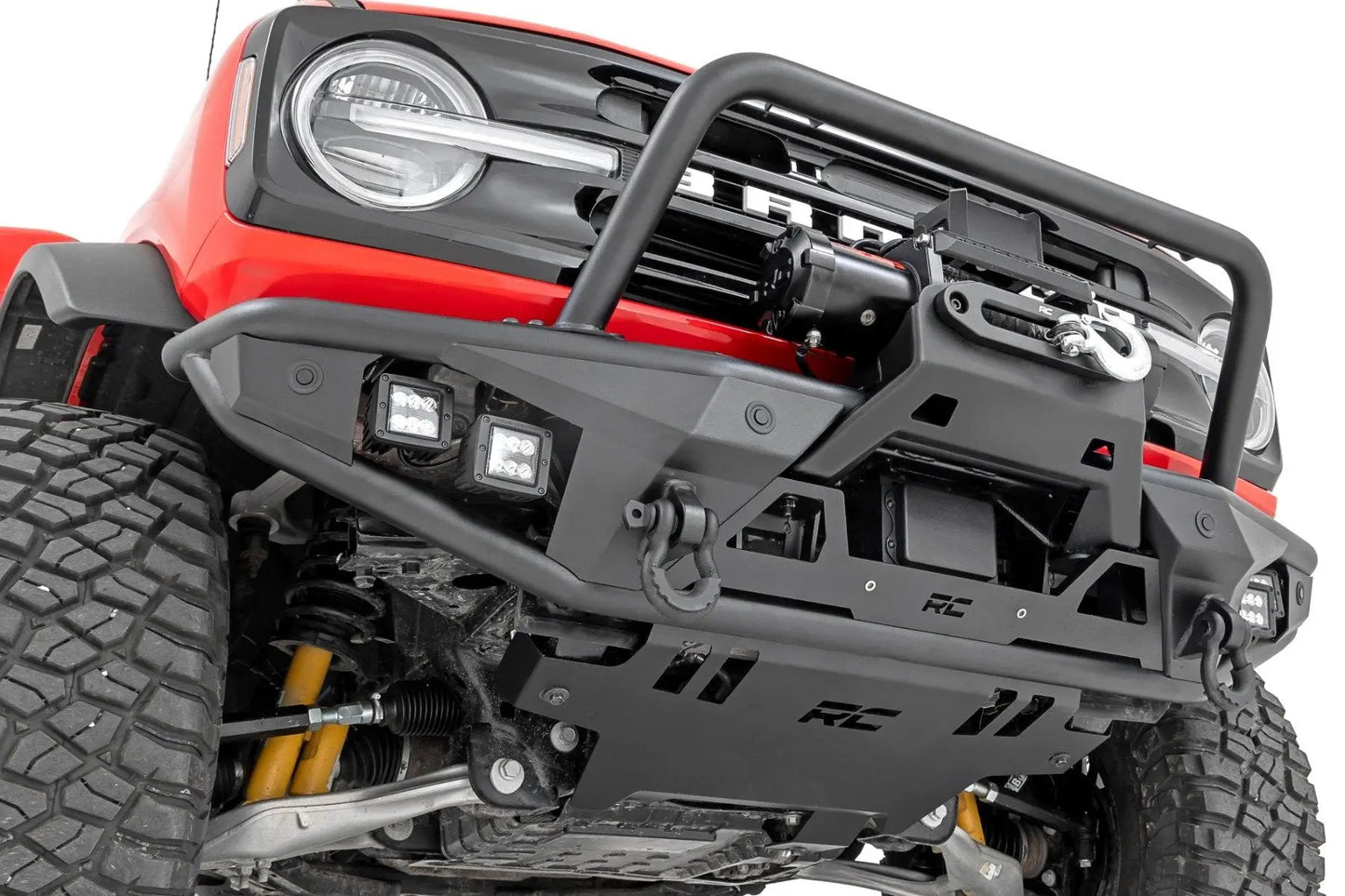 Rough Country Front Bumper | Tubular | Ford Bronco 4WD (2021-2025) by Rough Country
