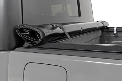 Rough Country Soft Roll Up Bed Cover | 5 Bed | Jeep Gladiator JT 4WD (2020-2025) by Rough Country