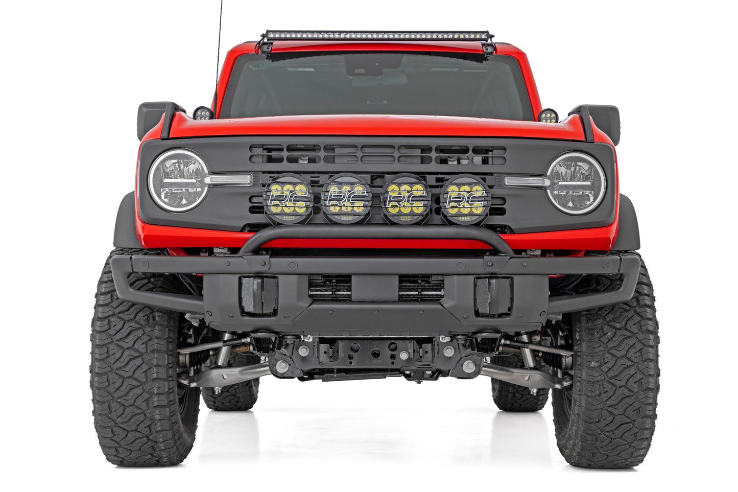 Rough Country Light Bar Mount | OE Modular Steel | Ford Bronco 4WD (2021-2025)