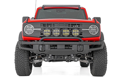 Rough Country Light Bar Mount | OE Modular Steel | Ford Bronco 4WD (2021-2025)
