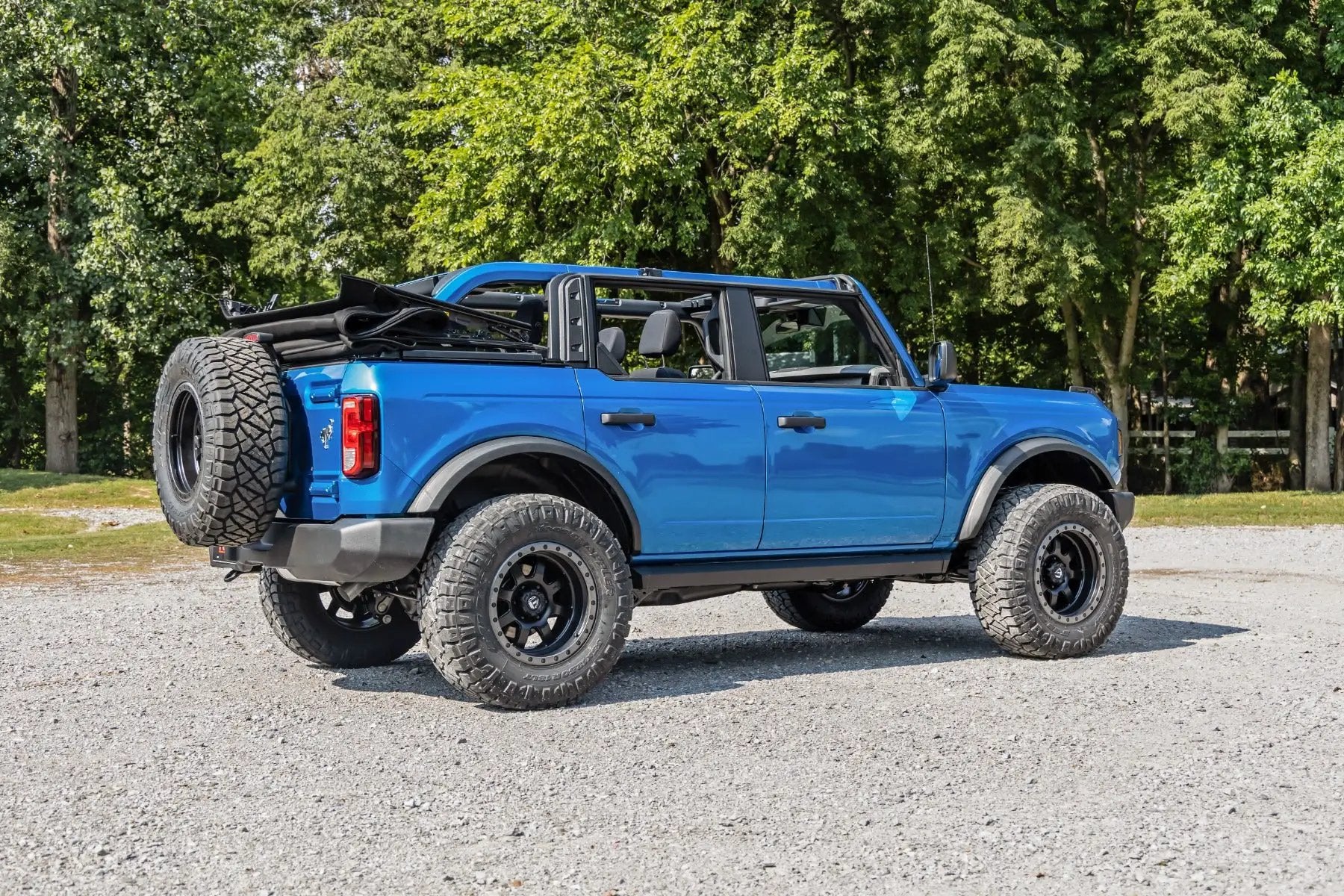 Rough Country 2 Inch Lift Kit | Lifted Struts | Ford Bronco 4WD (2021-2025) by Rough Country