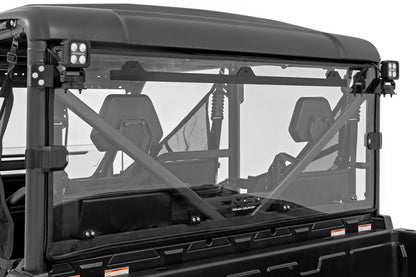 Rough Country LED Light Kit | Rear Mount | 2" Black Pair | Amber DRL | CFMOTO UFORCE 1000