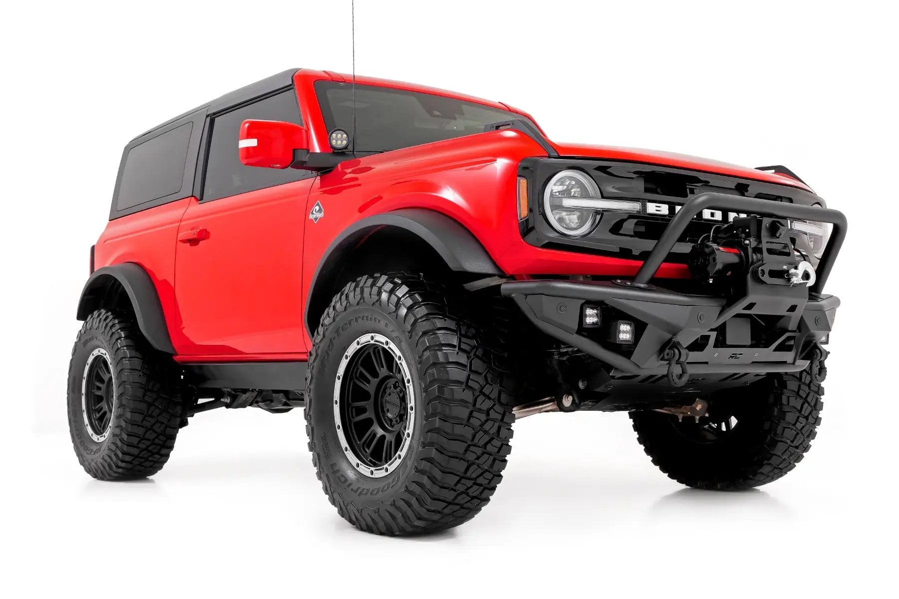 Rough Country Front Bumper | Tubular | Ford Bronco 4WD (2021-2025) by Rough Country