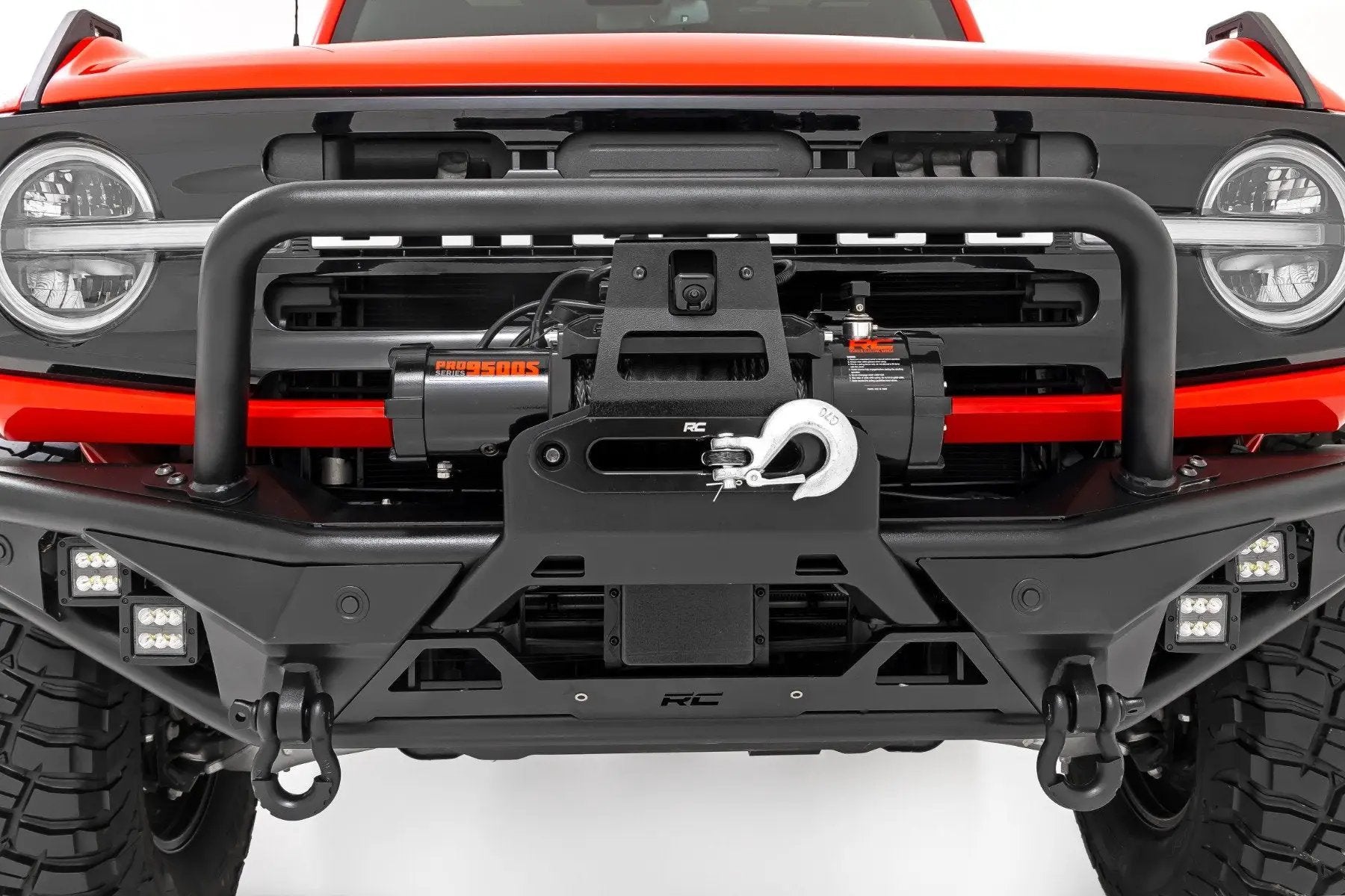 Rough Country Front Camera Relocation Bracket | Ford Bronco 4WD (2021-2025) by Rough Country
