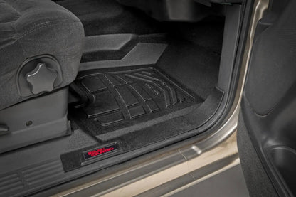 Rough Country Sure-Fit Floor Mats | FR & RR | Chevy/GMC 1500 (99-06 & Classic) by Rough Country
