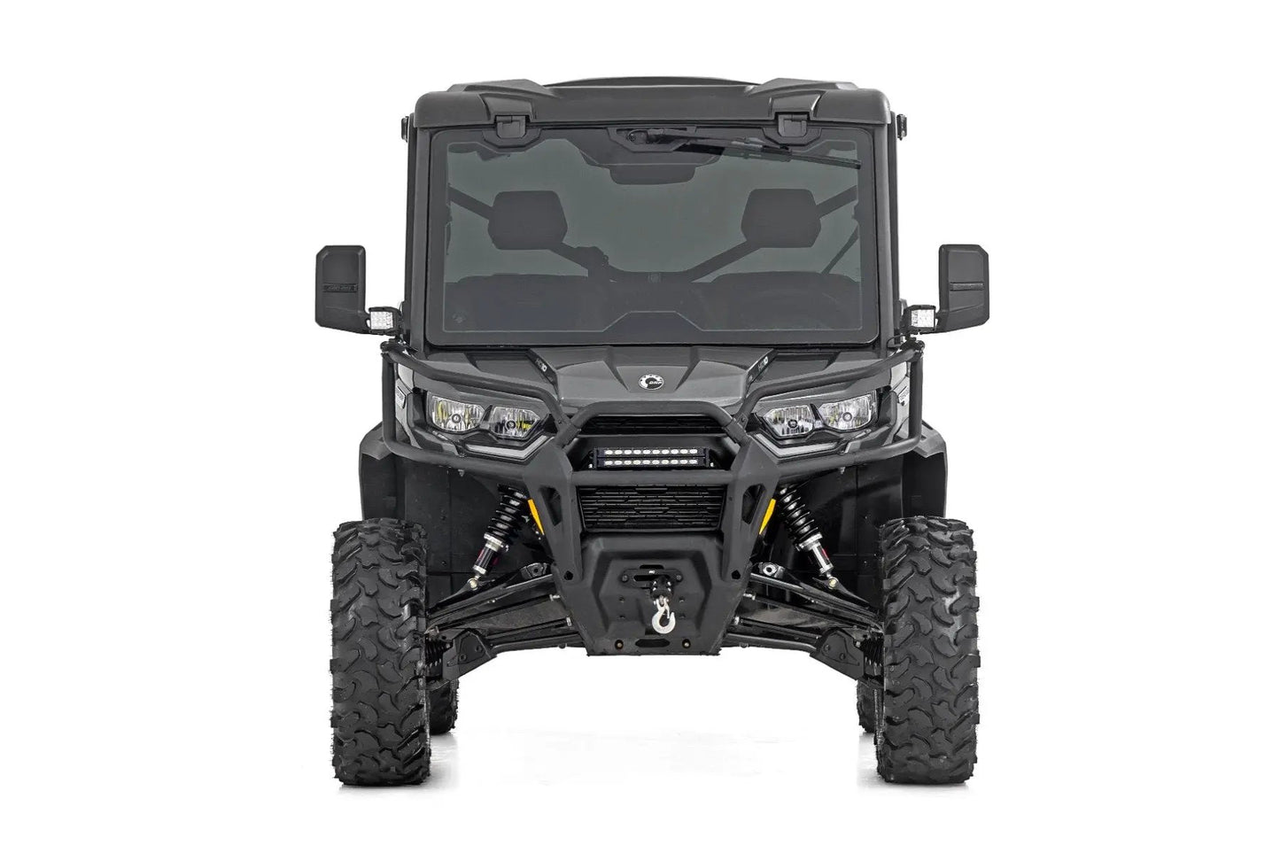 Rough Country M1 Front Coil Over Shocks | Ride Height Adjust | Can-Am Defender MAX HD10 by Rough Country
