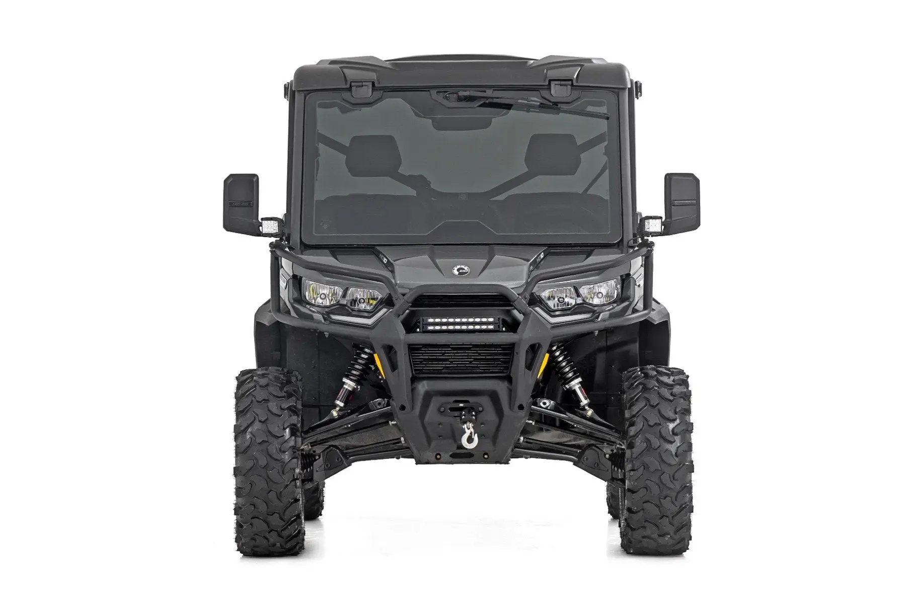 Rough Country M1 Front Coil Over Shocks | Ride Height Adjust | Can-Am Defender MAX HD10 by Rough Country
