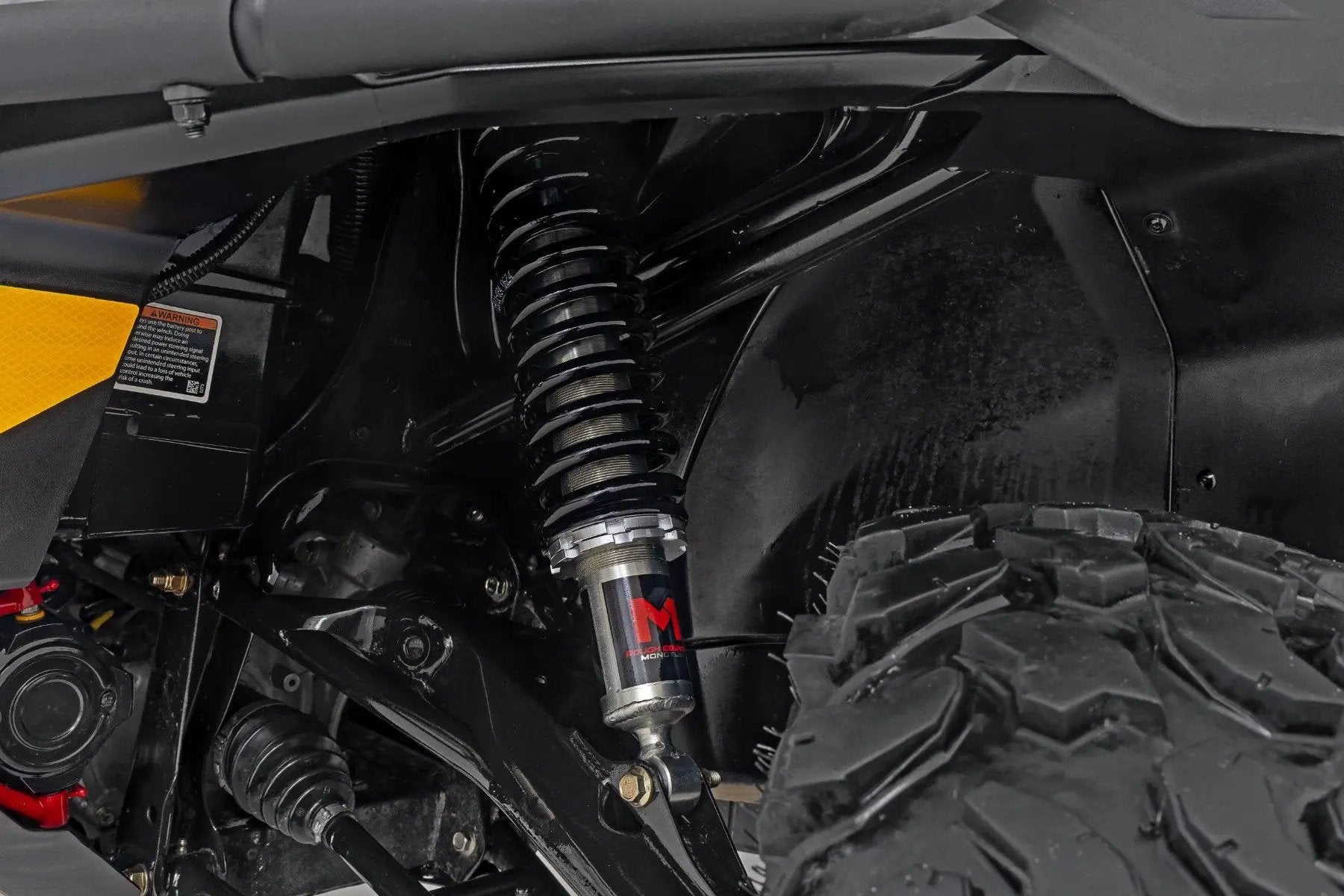Rough Country M1 Front Coil Over Shocks | Ride Height Adjust | Can-Am Defender MAX HD10 by Rough Country