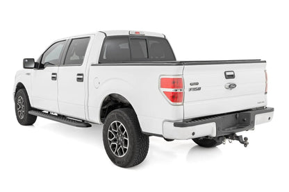 Rough Country RPT2 Running Board | Crew Cab | Black | Ford F-150 2WD/4WD (2009-2014) by Rough Country