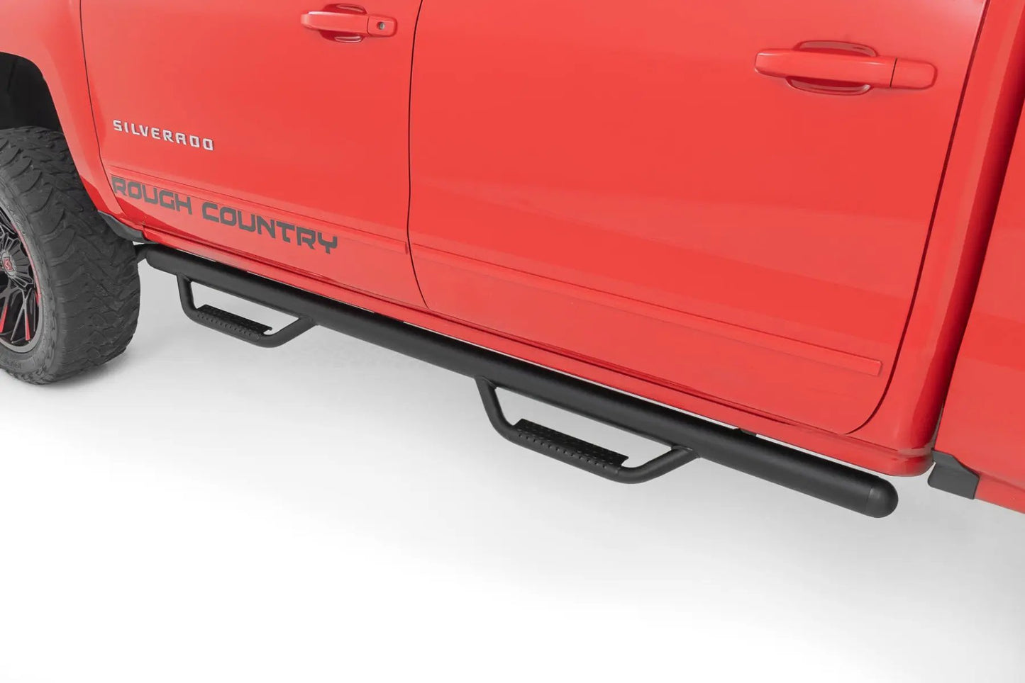 Rough Country Nerf Steps | Cab Length | Crew Cab | Chevy/GMC 1500 (14-18 & Classic) by Rough Country
