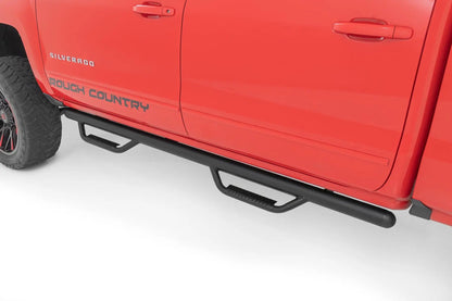 Rough Country Nerf Steps | Cab Length | Crew Cab | Chevy/GMC 1500 (14-18 & Classic) by Rough Country