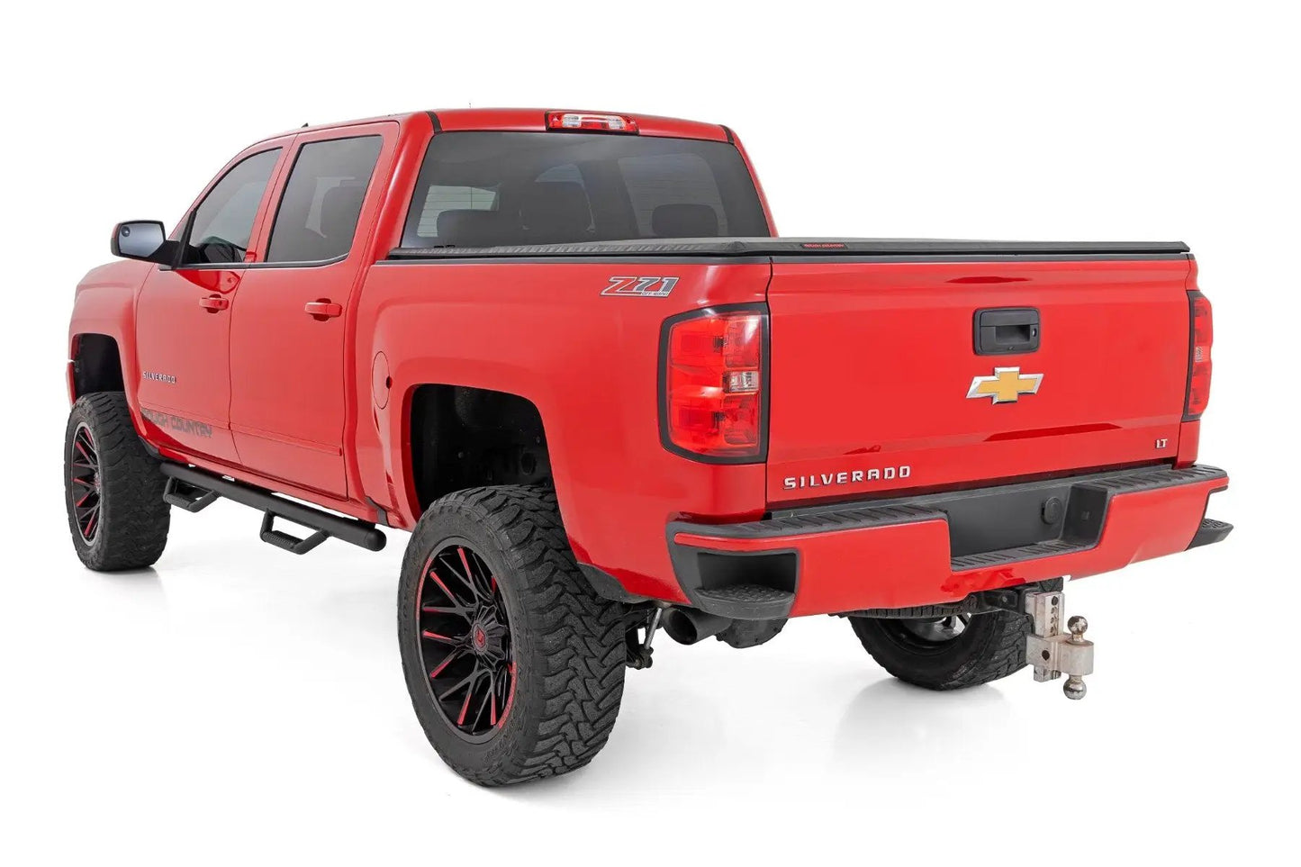 Rough Country Nerf Steps | Cab Length | Extended Cab | 6'7" Bed | Chevy/GMC 1500 (14-18 & Classic) by Rough Country