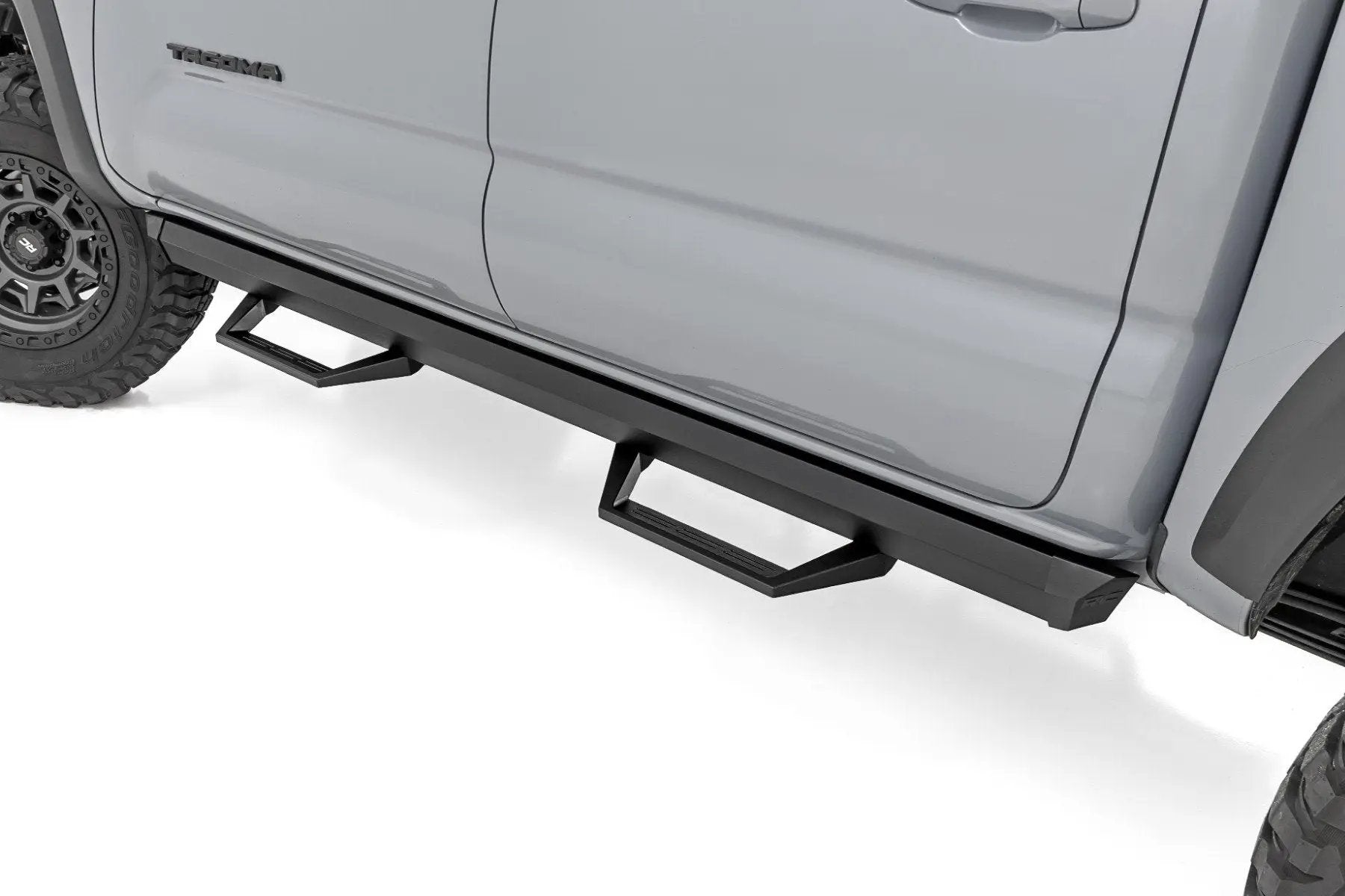 Rough Country SRL2 Adj Aluminum Step | Double Cab | Toyota Tacoma 2WD/4WD (2005-2023) by Rough Country