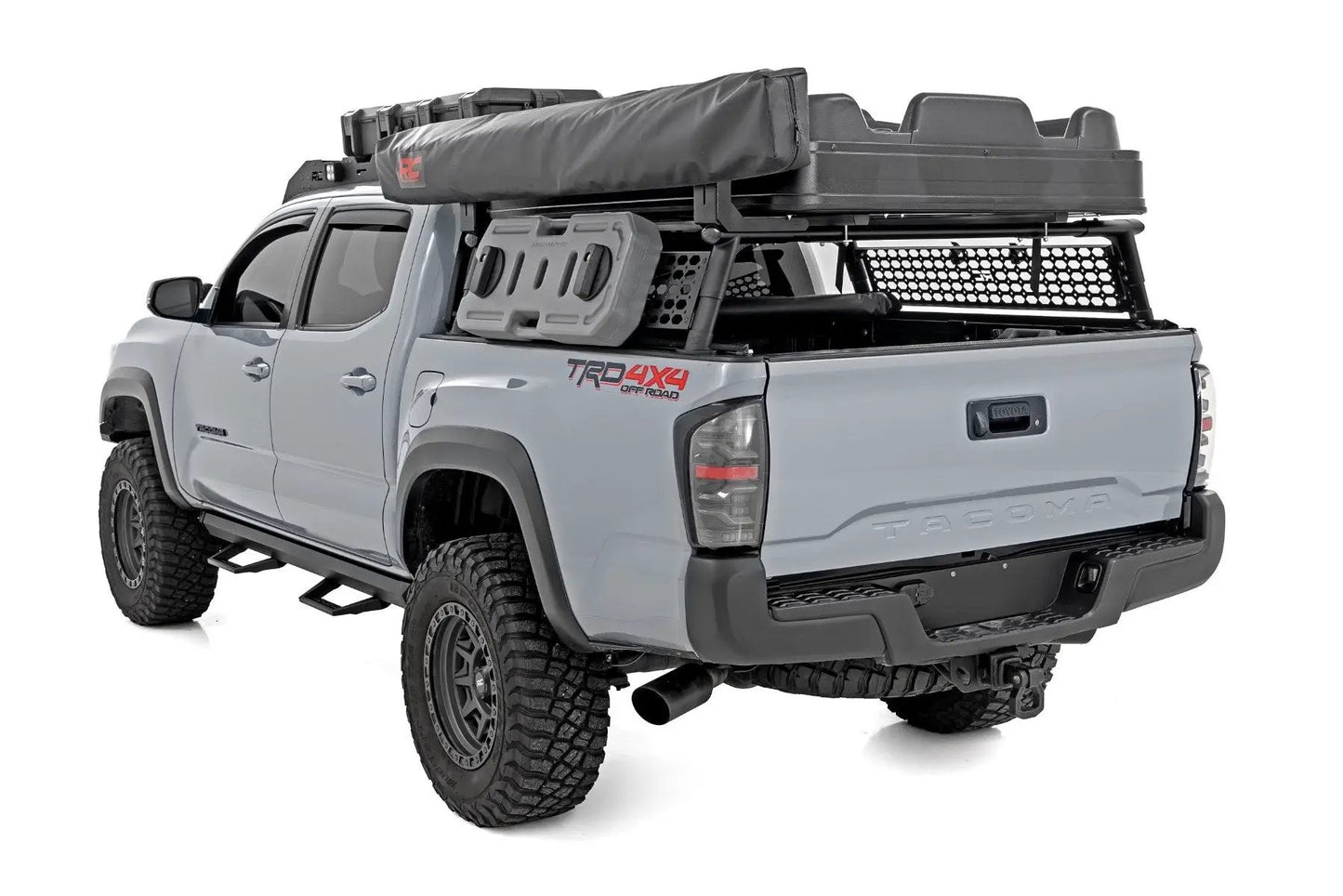 Rough Country SRL2 Adj Aluminum Step | Double Cab | Toyota Tacoma 2WD/4WD (2005-2023) by Rough Country