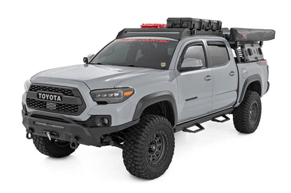 Rough Country SRL2 Adj Aluminum Step | Double Cab | Toyota Tacoma 2WD/4WD (2005-2023) by Rough Country