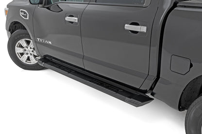 Estriberas de Aluminio HD2 | Doble Cabina | Nissan Titan 2WD/4WD (2004-2024)