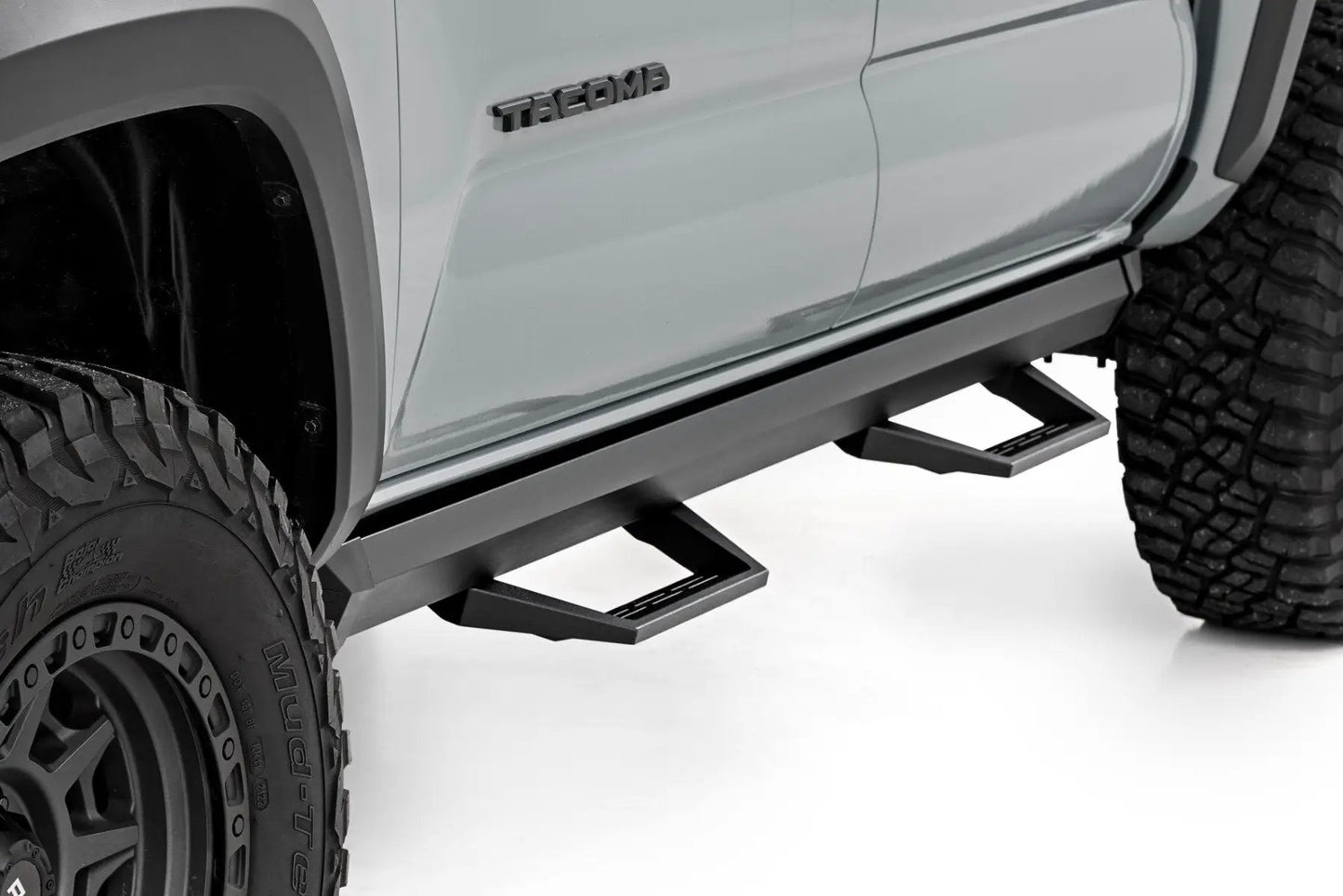 Rough Country SRL2 Adj Aluminum Step | Double Cab | Toyota Tacoma 2WD/4WD (2005-2023) by Rough Country