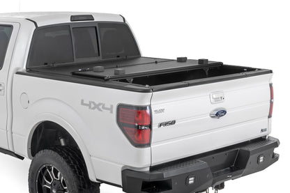 Rough Country Hard Low Profile Bed Cover | 5'7" Bed | Ford F-150 2WD/4WD (2004-2014)