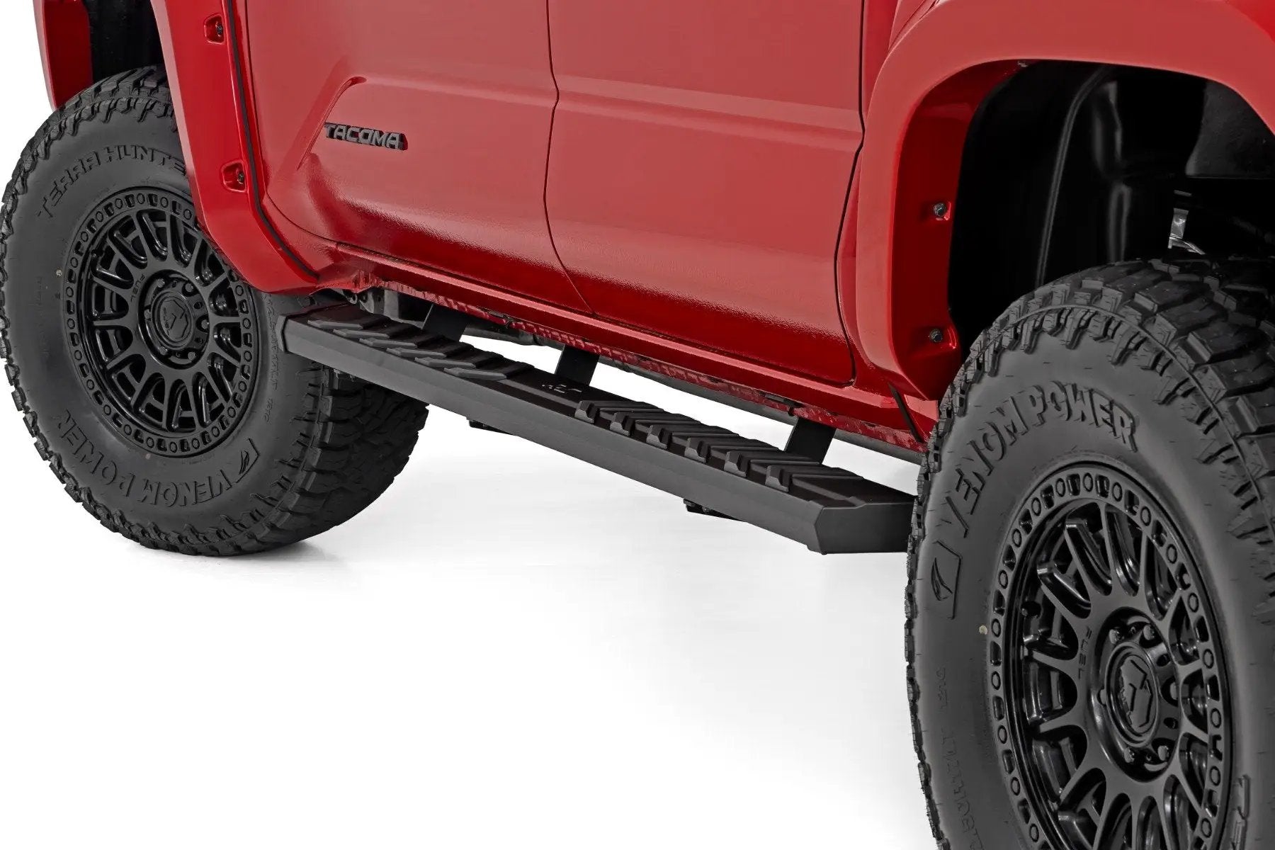 Rough Country BA2 Running Boards | Side Step Bars | Double Cab | Toyota Tacoma (24-25) by Rough Country