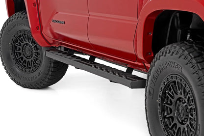 Rough Country BA2 Running Boards | Side Step Bars | Double Cab | Toyota Tacoma (24-25) by Rough Country