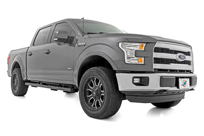 Rough Country BA2 Running Board | Side Step Bars | Ford F-150/F-250/F-350 2WD/4WD (15-26) by Rough Country