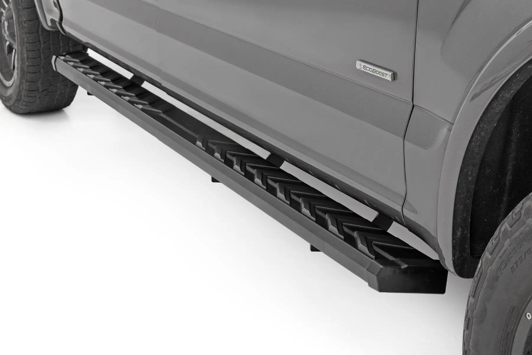 Rough Country BA2 Running Board | Side Step Bars | Ford F-150/F-250/F-350 2WD/4WD (15-26) by Rough Country
