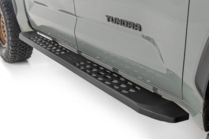 Rough Country RPT2 Running Board | Crew Cab | Black | Toyota Tundra 2WD/4WD (2022-2026) by Rough Country
