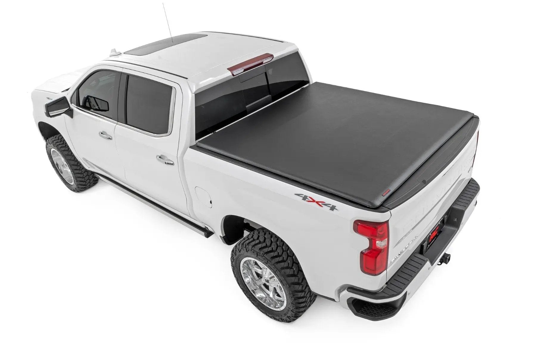 Rough Country Soft Roll Up Bed Cover | 5'10" Bed | Chevy/GMC Sierra 1500 (19-26)/Silverado 1500 (19-26) by Rough Country