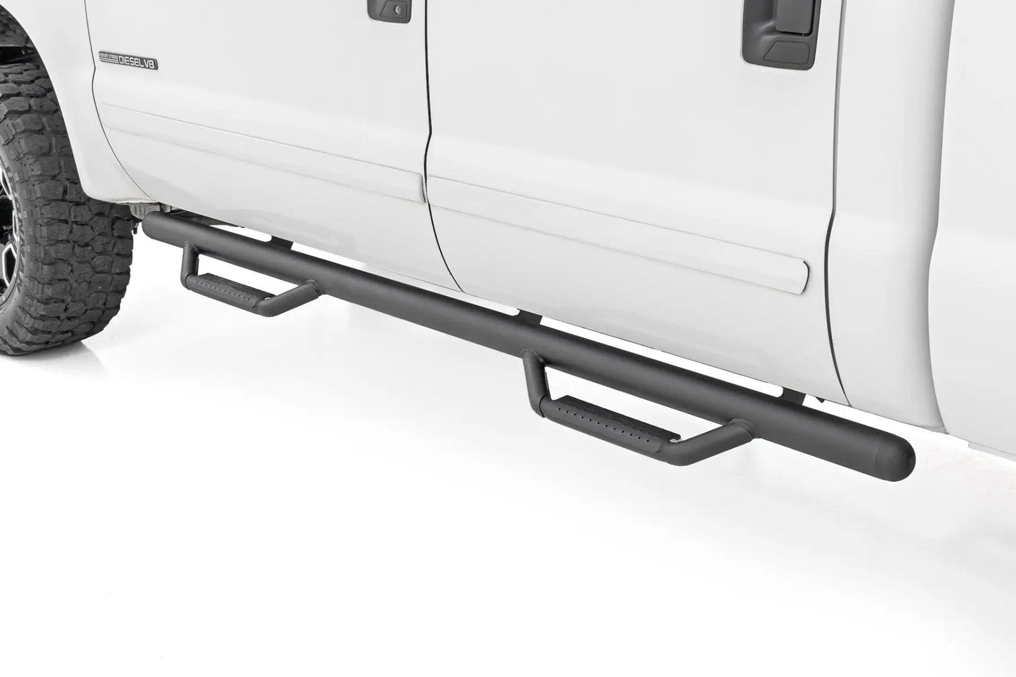 Rough Country Nerf Steps | Cab Length | Crew Cab | Ford F-250/F-350 Super Duty (99-16) by Rough Country