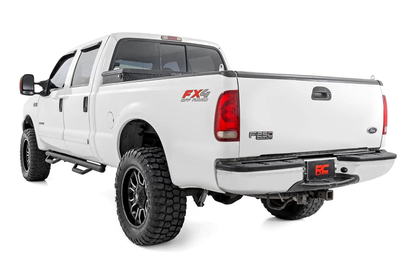 Rough Country Nerf Steps | Cab Length | Crew Cab | Ford F-250/F-350 Super Duty (99-16) by Rough Country