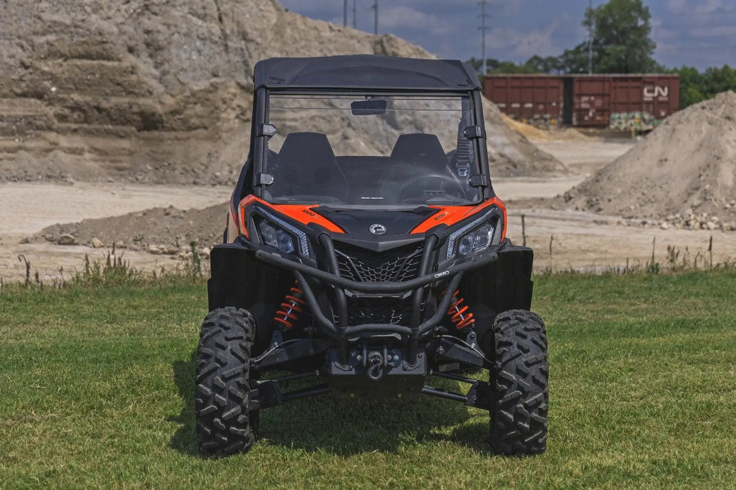 Rough Country Full Windshield | Scratch Resistant | Can-Am Maverick Sport 1000R by Rough Country