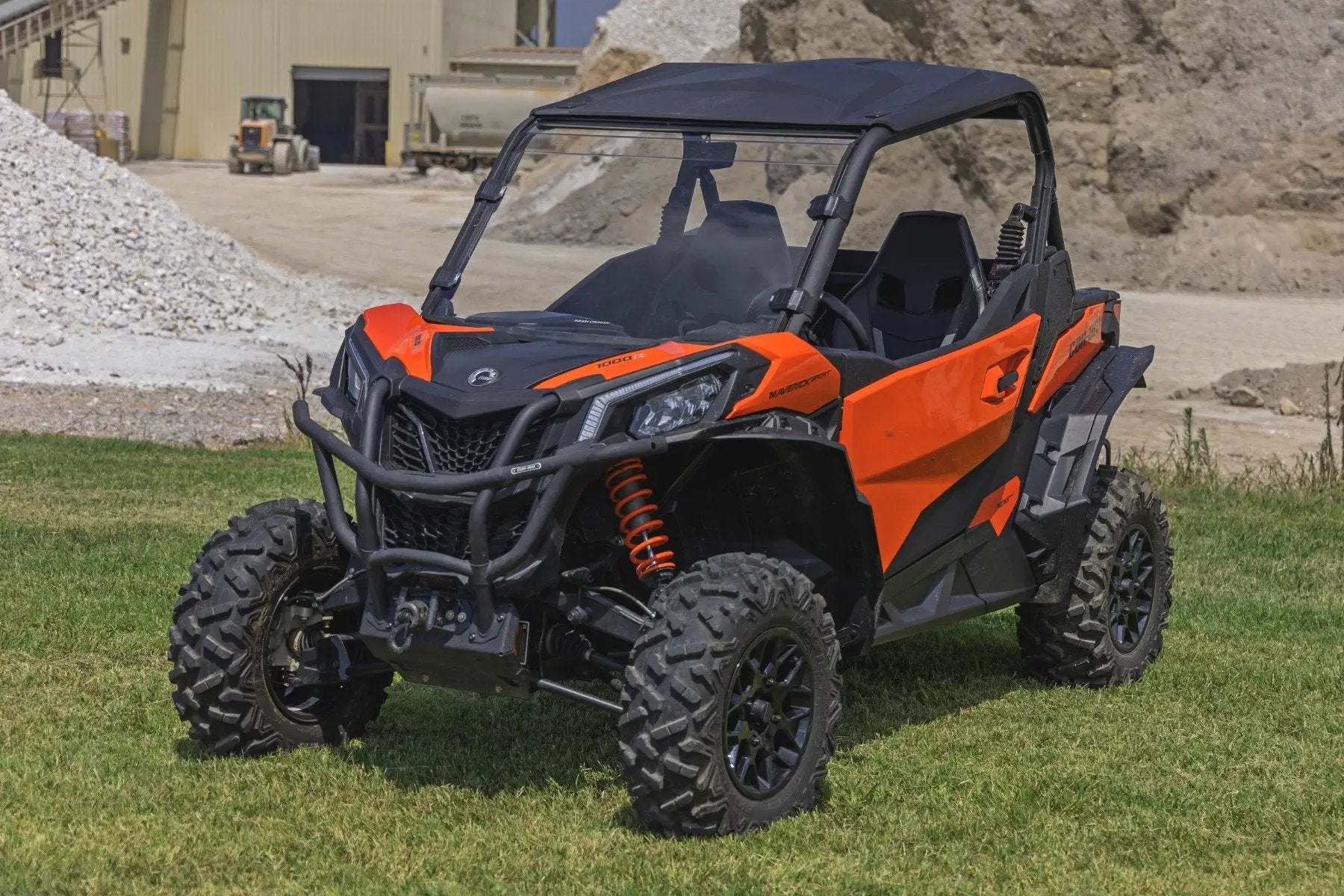 Rough Country Full Windshield | Scratch Resistant | Can-Am Maverick Sport 1000R by Rough Country