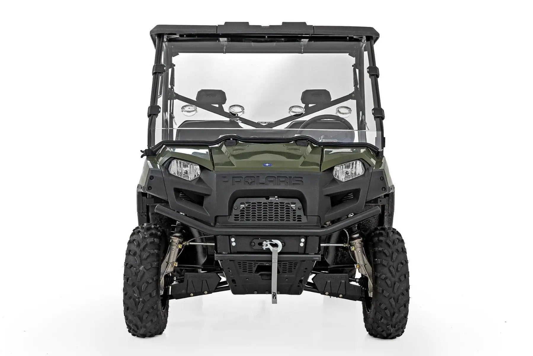 Rough Country Vented Full Windshield | Scratch Resistant | Polaris Ranger 570 by Rough Country
