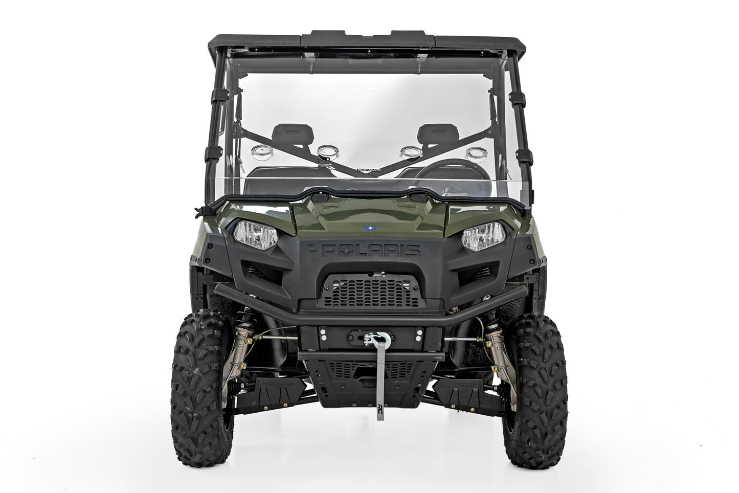 Soporte de Cabrestante | Jaula de Ajuste No Profesional | Polaris Ranger 570 Crew